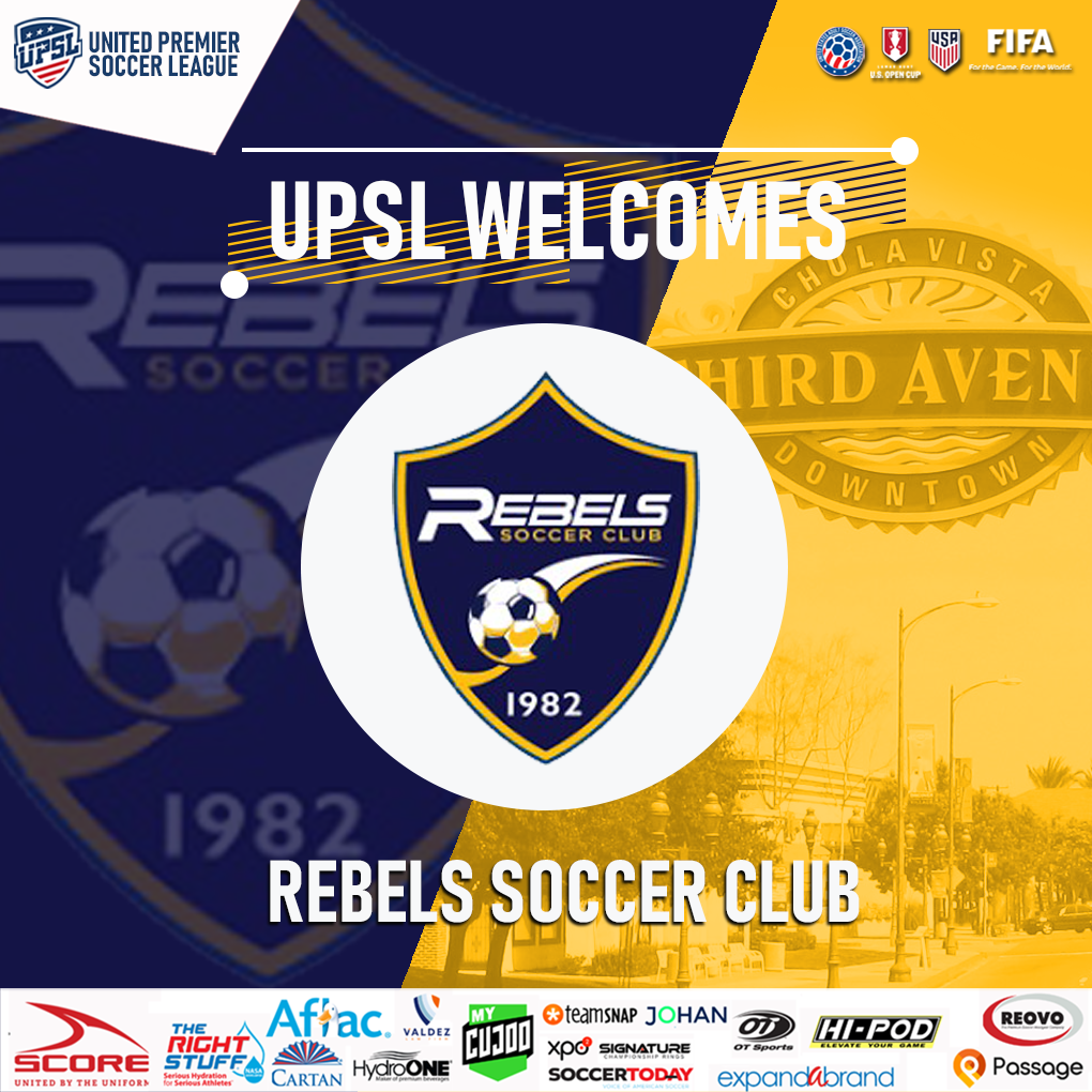 UPSL Announces San Diego Expansion with Rebels Soccer Club Astoria